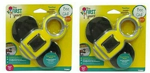 ( LOT 4 ) The First Years Bee Chill Teether,Grey-Yellow 3m+ BPA Free NEW Sealed - Picture 1 of 7