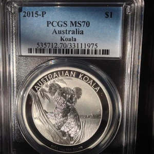 2015-P Australia Koala PCGS MS70 - Picture 1 of 2