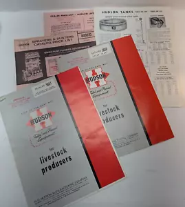 2 1971 HUDSON Livestock Producers Tested And Proved Equipment Catalog 5650-51 - Picture 1 of 8