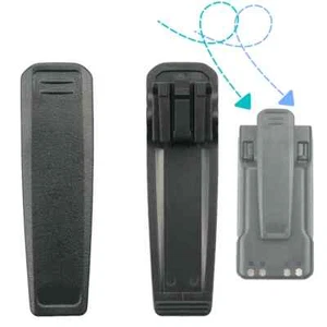 2x klips do paska do akumulatora ICOM BP-279 BP-280 do ICOM F1000 F2000 Walkie Talkie - Zdjęcie 1 z 7