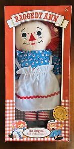 RAGGEDY ANN 100th Anniversary Plush Doll The Original doll with heart 2015 NEW 