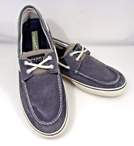 Zapatos de barco Sperry Top Sider 077914 para hombre denim desgastado 2 ojos talla 12,0 de EE. UU. - Imagen 1 de 18