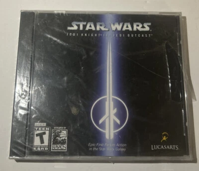 NIP Star Wars: Jedi Knight II: Jedi Outcast [PC Game] brand new factory sealed - Image 1 of 2