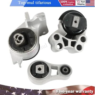 3pcs Engine Trans Mount For 10-12 Ford Fusion/07-12 Lincoln MKZ 3.5L A5571 A5570 Foto 1 de 4