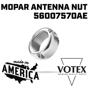 Radio SILVER Antenna Base Nut - Part Number 56007570AE - Picture 1 of 5