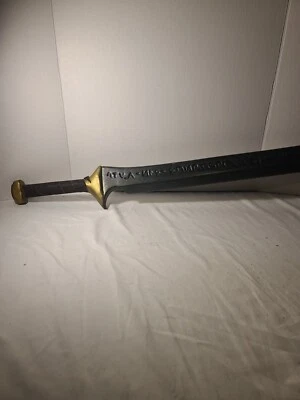 37,5” Espuma Fantasía Thranduil Espada Madera Elfa Orco Asesino Juegos con disfraces Foto 1 de 4