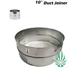 [3X] 10" 250Mm Heater Air Cooling Duct Fan Hydroponics Grow Tent Connect Joiner