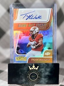 Tylan Wallace 2021 Contenders Draft Picks Game Day Ticket Auto /20 #GTS-TW BAL