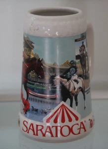 Taza 1998 de honor para carreras de caballos Saratoga 1999 edición limitada carreras de caballos - Imagen 1 de 4