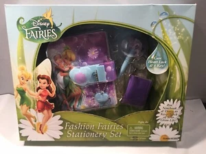 Disney Fairies Tinkerbell Fashion Fairies Stationary Diary Set With Key - Picture 1 of 4