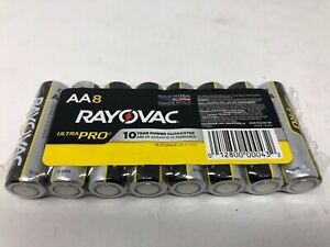 Rayovac Ultra Pro Alkaline Industrial AAs, 3 Packs of 8 (24 Total)