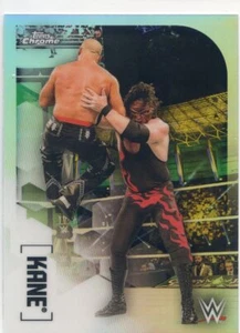 2020 TOPPS CHROME WWE WRESTLING REFRACTOR KANE #35 - Picture 1 of 2
