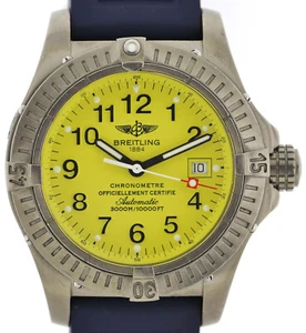 Breitling Avenger Seawolf Chronometer Ref. E17370 Gelb Ø44mm aus 2003 Fullset - Bild 1 von 11