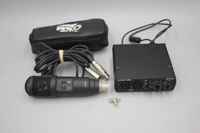 PreSonus AudioBox USB96 & Oktava MK-319 Condenser Microphone/Cord/Case UNTESTED - Image 1 of 4