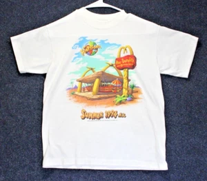 Vintage Hanes Unisex Kinder McDonalds Flintstones 90er RocDonalds T-Shirt L 14-16 - Bild 1 von 15