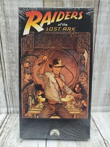 Indiana Jones Raiders Of The Lost Ark 1989 VHS Tape Sealed Unopened - Picture 1 of 6