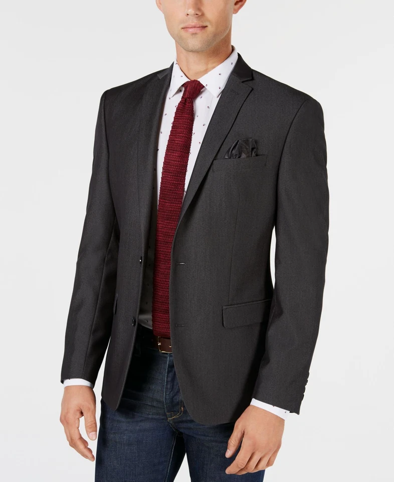 Bar III Men’s Slim-Fit Active Stretch Twill Sport Coat - Image 1 of 1