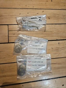 NOS Arctic Cat 1972 Kitty Cat Carburetor Parts 3000-531 Lever 3000-529 Valve - Picture 1 of 1