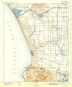 1896 Topo Map of Redondo California.tif - Picture 1 of 3
