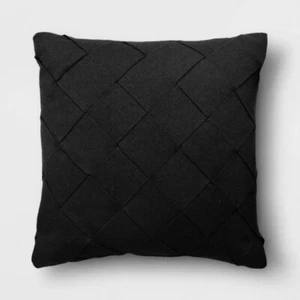 Square Basket Weave Throw Pillow - Project 62 - Picture 1 of 2