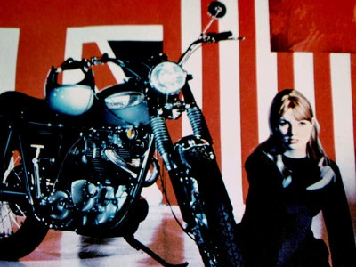 1968 TRIUMPH TROPHY SPECIAL MOTORCYCLE ORIGINAL AD *TR6C/650 cc/fork/seat/frame - Image 1 of 2