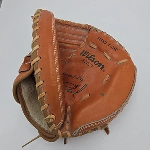 Wilson A2521 Terry Steinbach Catchers Mitt Baseballhandschuh RHT Pro Toe Rindsleder - Bild 1 von 4