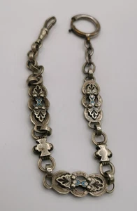 Uhrkette für Tracht Trachtenkette, Trachtenschmuck Kette 28 cm, handarbeit (285) - Bild 1 von 7