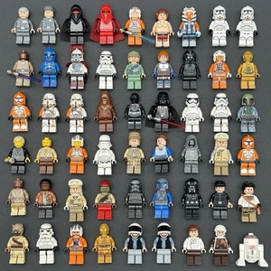 LEGO Star Wars Minifigures Lot HUGE 50+ Figures Clones Troopers, Jedi & More - Picture 1 of 10