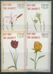 Türkisch-Zypern 2003 Blumen: Gladiole, Ranunkel, Narzisse 588/91 postfrisch - Picture 1 of 1