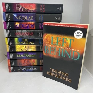 Left Behind Book Series 1-3, 5-11 Paperbacks X 10 Tim LaHaye & Jerry B. Jenkins - Picture 1 of 15
