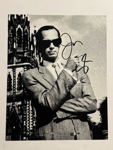 JOHN WATERS HAND SIGNED 8x10 PHOTO PINK FLAMINGOS MOVIE DIRECTOR AUTOGRAPHED COA - Picture 1 of 1