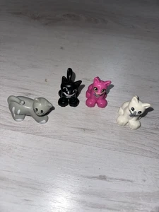 LEGO Duplo Katzen – 4 Stück (gebraucht, verschiedene Farben) - Bild 1 von 4