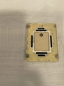 Small, Vintage 1930s Art Deco, Reverse Painting Picture Frame, 3.5”x2.75” - Picture 1 of 2