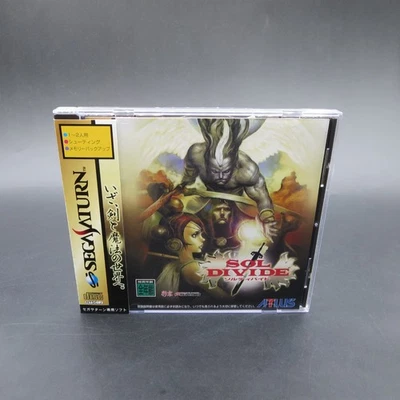 Sol Divide Sega Saturn with Spine Card and Manual Japanese Version - Image 1 of 4