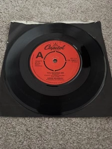 Anne Murray – You Needed Me - 7"Vinyl - Capitol Records – CL 16011 - UK - 1978 - Picture 1 of 2