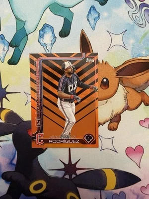 2025 Topps Update Series - Johnathan Rodriguez #US142 Holiday - Image 1 of 2