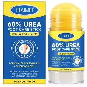 60% Urea con 2% Acido Salicilico Urea Bastone Cura Piedi per Pelle Secca Screpolata E R2I3 - Foto 1 di 22