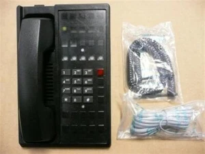 Teledex Diamond +10 DIA652391 Black 10 Button Single Line Room Phone - Picture 1 of 2