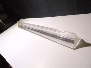 NOS VTG 1 PIECE OF MURANO VENINI Triedri GLASS PRISM CRYSTAL CHANDELIER PART 12" - Picture 1 of 7