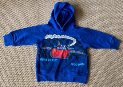 Disney Pixar Licensed Boys Cars Hoodie Jumper with Hood Size 2 - Image 1 of 2