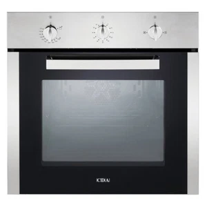 CDA SG120SS Built-in Single Fanned Gas Oven - Stainless Steel - Picture 1 of 2
