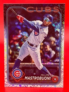 2024 Topps MILES MASTROBUONI Chicago Cubs #489 All Star Game Foil ~QTY~ - Picture 1 of 2