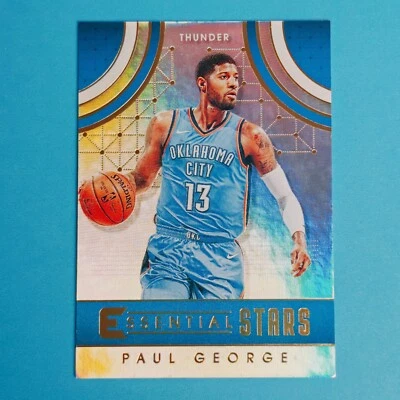 2017-18 Panini Essentials Essential Stars Paul George Oklahoma City Thunder - Image 1 of 4
