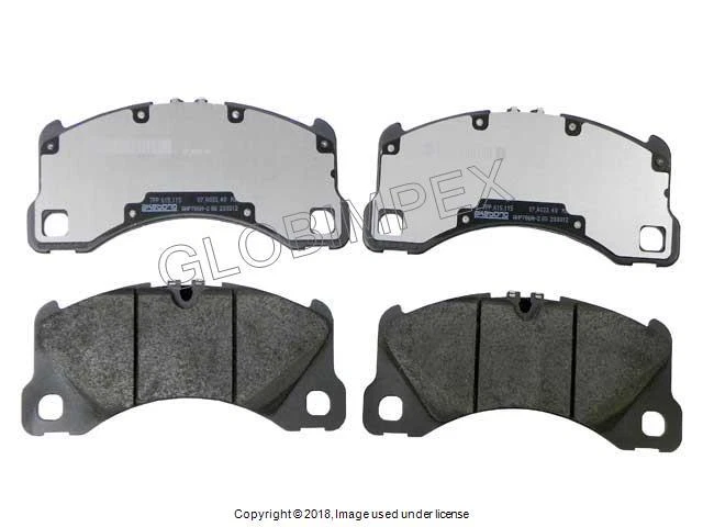 Juego Pastillas Freno DELANTERAS ORIGINALES PORSCHE CAYENNE MACAN PANAMERA (2010-2017)  Foto 1 de 1