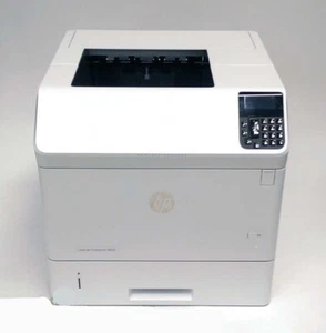 HP LaserJet Enterprise M605dn E6B70A Laserdrucker sw gebraucht - Bild 1 von 3