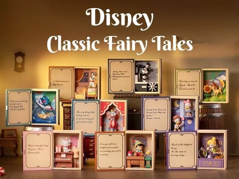 POP MART Disney Classic Fairy Tales Confirmed Blind Box Figure new toy Cover