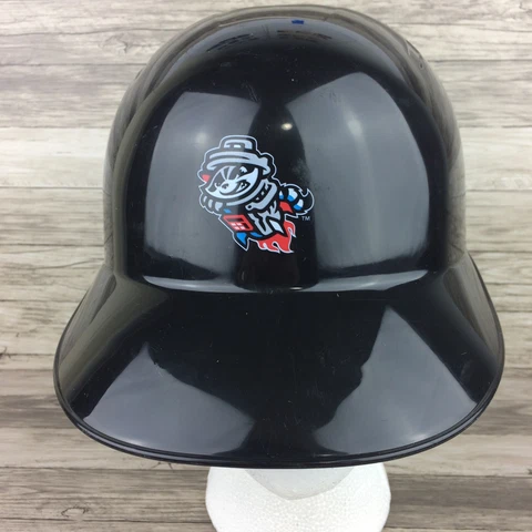 Rocket City Trash Pandas Minor League Baseball Souvenir Batting Helmet with Logo Cover