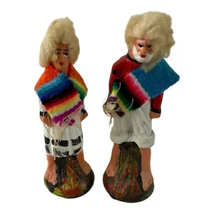 Vintage Hippie/Boho Ceramic Couple. RARE - Picture 1 of 9