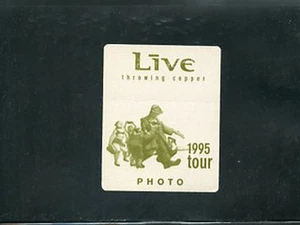 Live - Throwing Copper - 1995 Tour - Photo pass - Picture 1 of 1