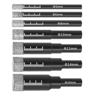 Diamonds Brazed Dry Drilling Bit Diamonds Drill Bit for Precise Punching - Picture 1 of 15